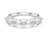 Ladies Ring 12#10072@L - White Gold - Image