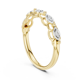 Ladies Ring 12#10072@L - Yellow Gold - Image