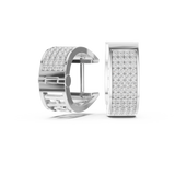Earring 12@7 - White Gold - Image