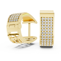 Earring 12@7 - Yellow Gold - Image