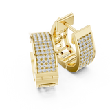 Earring 12@7 - Yellow Gold - Image