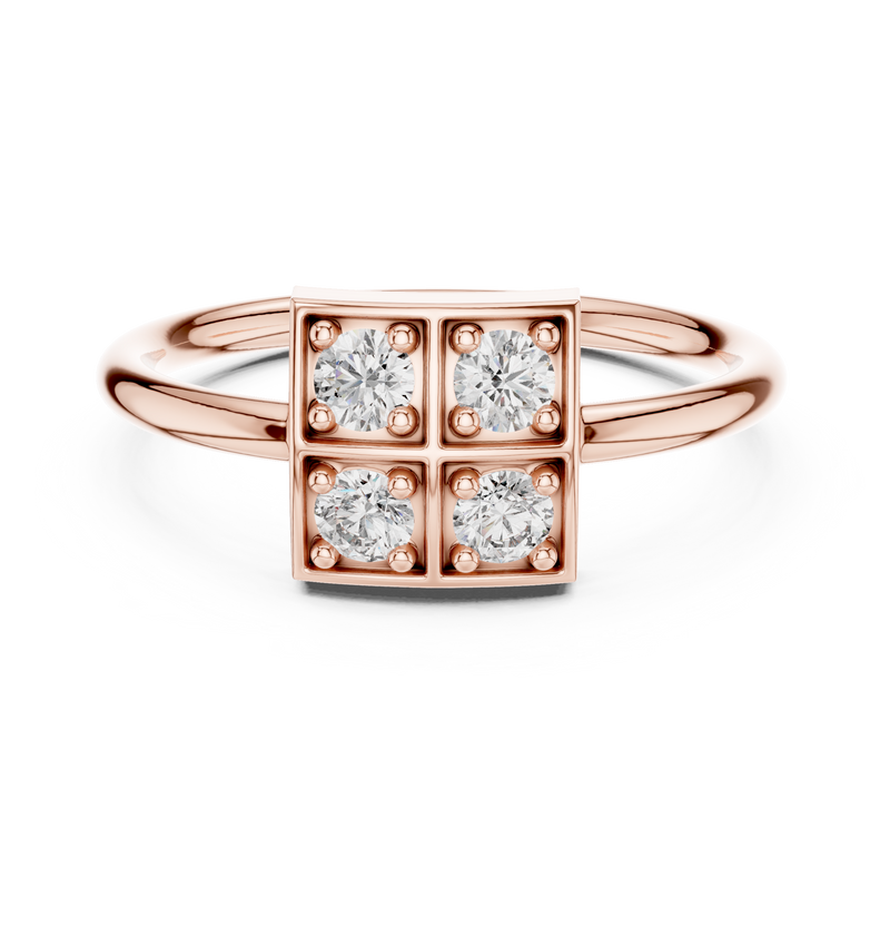 Ladies Ring 13@7 - Rose Gold - Image