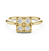 Ladies Ring 13@7 - Yellow Gold - Image