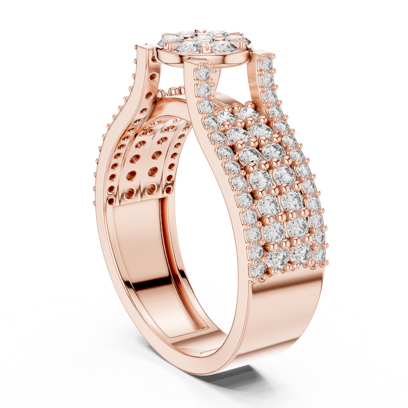 Ladies Ring 1311@7 - Rose Gold - Image