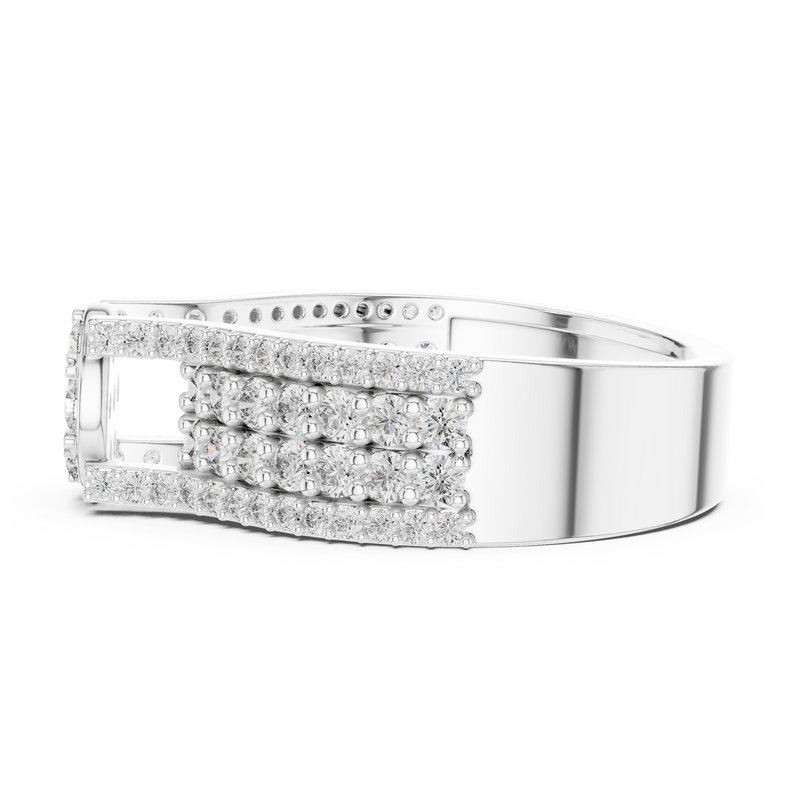 Ladies Ring 1311@7 - White Gold - Image