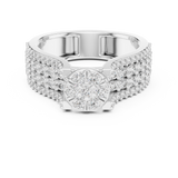 Ladies Ring 1311@7 - White Gold - Image