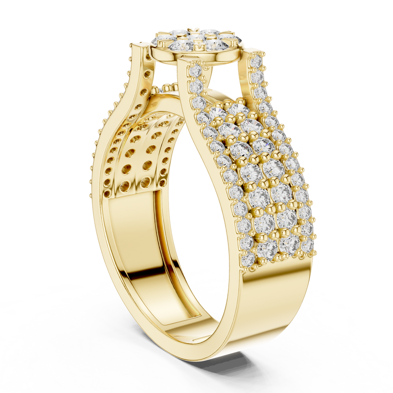 Ladies Ring 1311@7 - Yellow Gold - Image