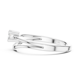 Ladies Ring 1336@7 - White Gold - Image