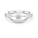 Ladies Ring 1336@7 - White Gold - Image