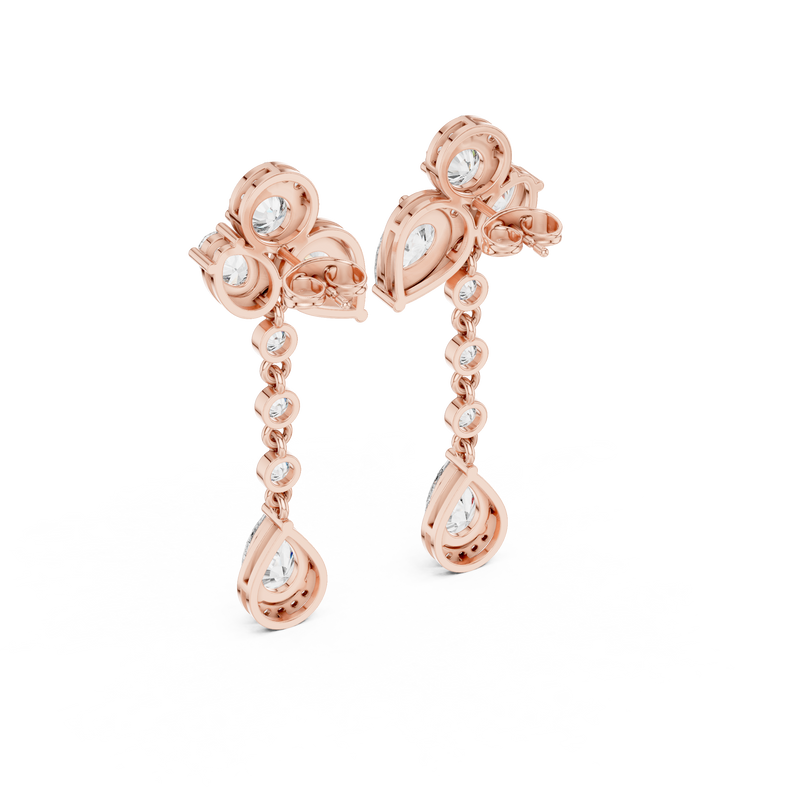 Earring 1346@7 - Rose Gold - Image