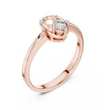 Ladies Ring 1347@7 - Rose Gold - Image