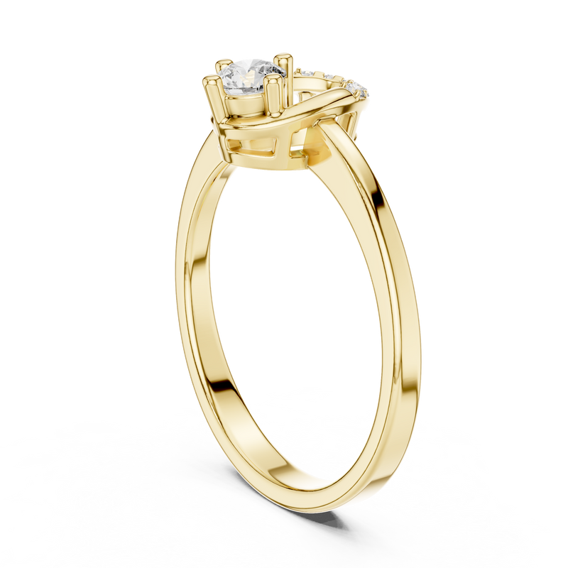 Ladies Ring 1347@7 - Yellow Gold - Image