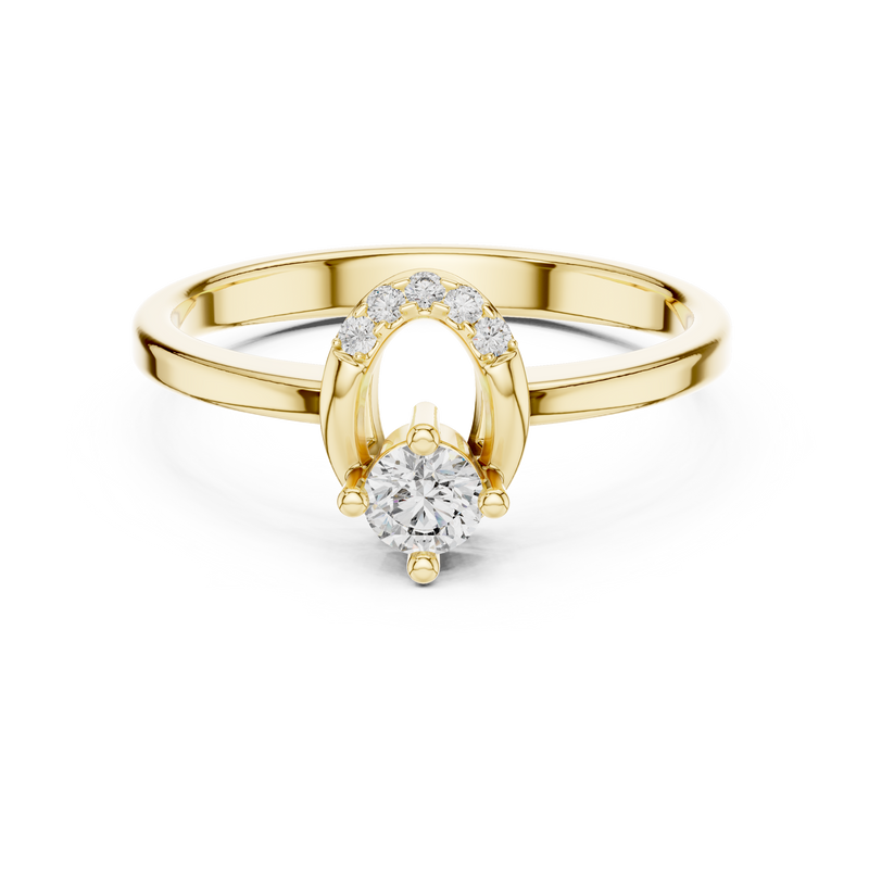 Ladies Ring 1347@7 - Yellow Gold - Image