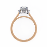 14k IGI certified oval ring with E-F color VVS-VS clarity diamonds 130
