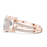 Ladies Ring 1384@7 - Rose Gold - Image