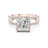 Ladies Ring 1384@7 - Rose Gold - Image