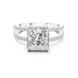 Ladies Ring 1384@7 - White Gold - Image