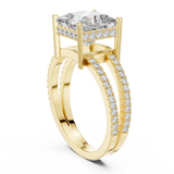 Ladies Ring 1384@7 - Yellow Gold - Image