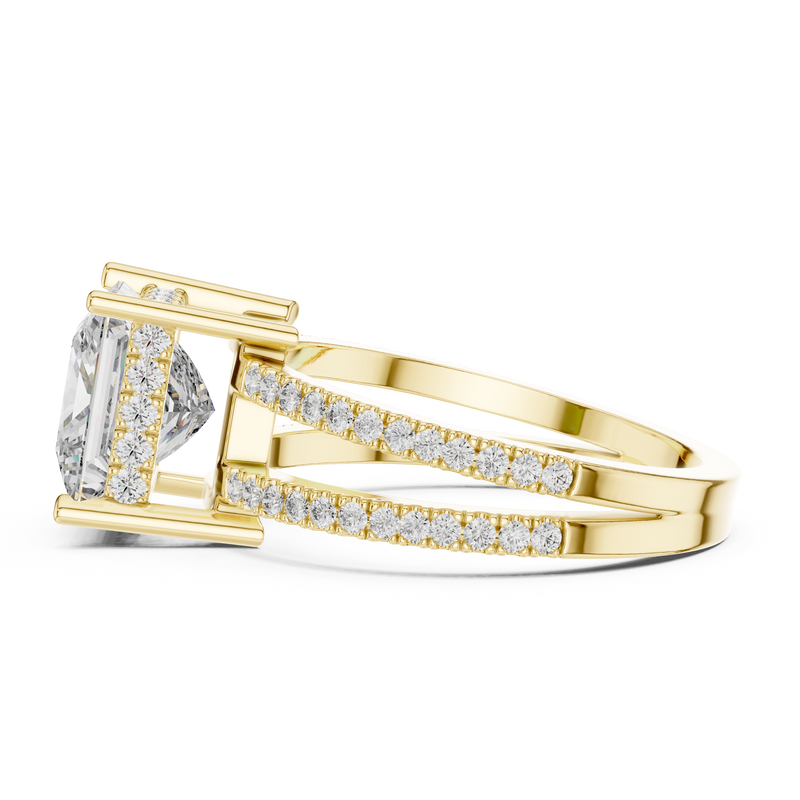 Ladies Ring 1384@7 - Yellow Gold - Image