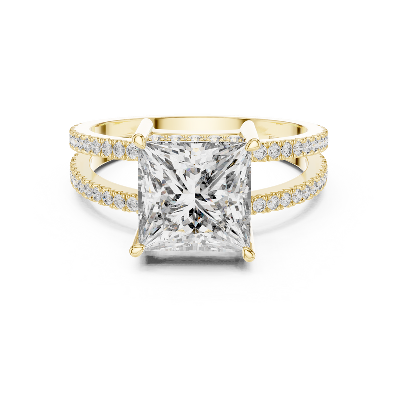 Ladies Ring 1384@7 - Yellow Gold - Image