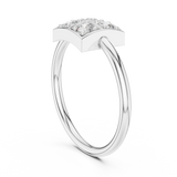 Ladies Ring 13@7 - White Gold - Image