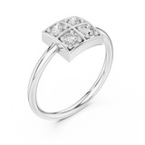 Ladies Ring 13@7 - White Gold - Image