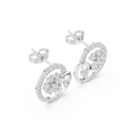 Earring 1454@7 - White Gold - Image