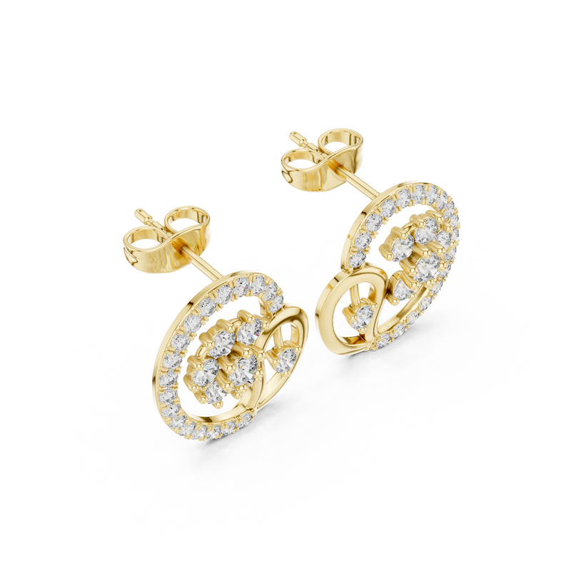 Earring 1454@7 - Yellow Gold - Image