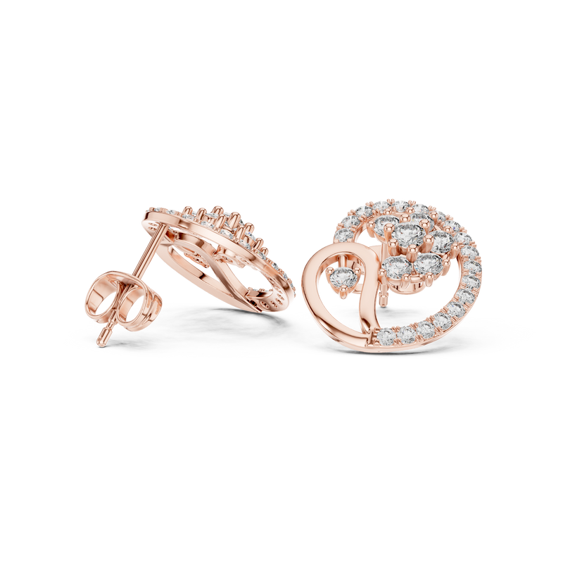 Earring 1454@7 - Rose Gold - Image