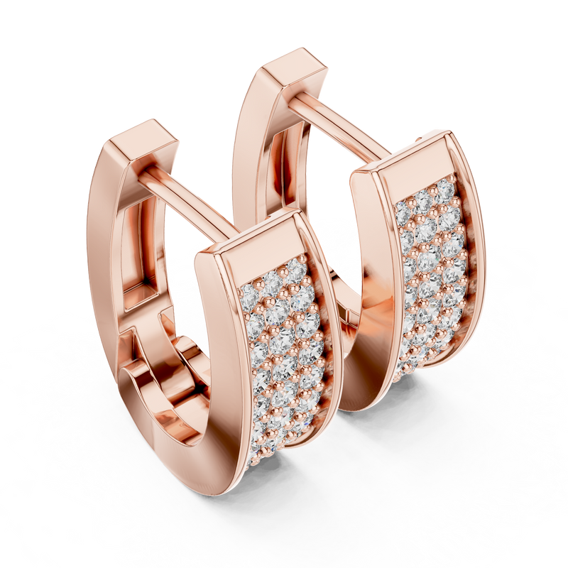Earring 14@7 - Rose Gold - Image