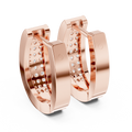 Earring 14@7 - Rose Gold - Image