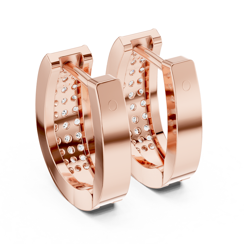 Earring 14@7 - Rose Gold - Image