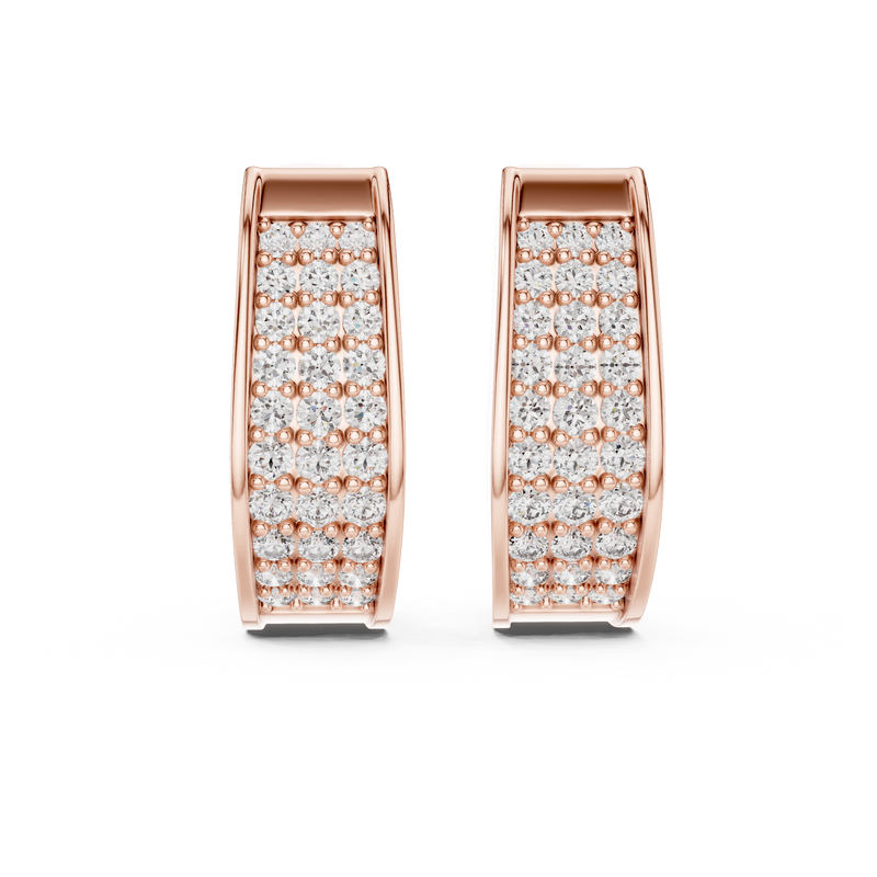 Earring 14@7 - Rose Gold - Image