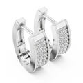 Earring 14@7 - White Gold - Image