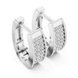 Earring 14@7 - White Gold - Image