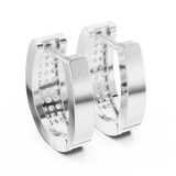 Earring 14@7 - White Gold - Image