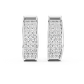 Earring 14@7 - White Gold - Image