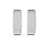 Earring 14@7 - White Gold - Image