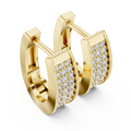 Earring 14@7 - Yellow Gold - Image