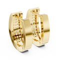 Earring 14@7 - Yellow Gold - Image