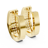 Earring 14@7 - Yellow Gold - Image