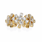 14k IGI certified pear wedding band with E-F color VVS-VS clarity diamonds 151