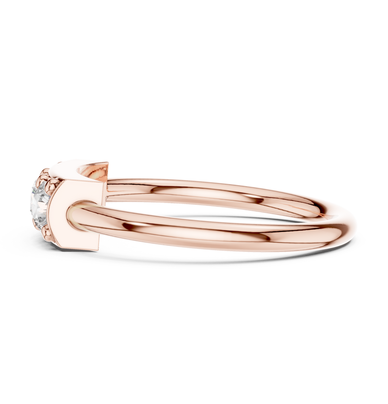 Ladies Ring 16@7 - Rose Gold - Image