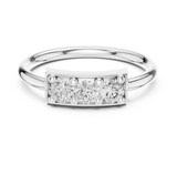 Ladies Ring 16@7 - White Gold - Image