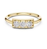 Ladies Ring 16@7 - Yellow Gold - Image