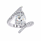 14k IGI certified round ring with E-F color VVS-VS clarity diamonds 153