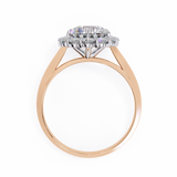 14k IGI certified round ring with E-F color VVS-VS clarity diamonds 156