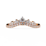 14k round wedding band with E-F color VVS-VS clarity diamonds 157