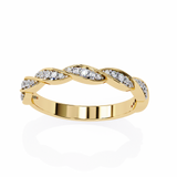 14k round wedding band with E-F color VVS-VS clarity diamonds 159