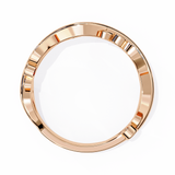 14k round wedding band with E-F color VVS-VS clarity diamonds 160